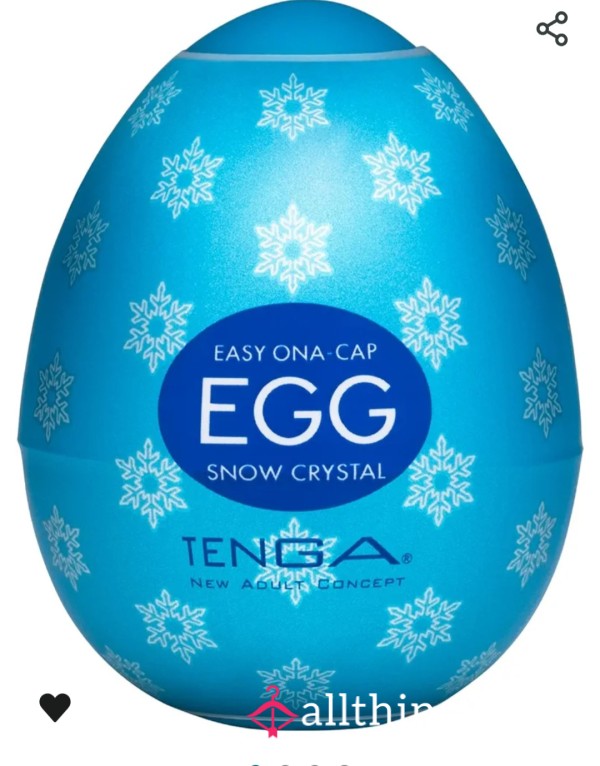 Limited Edition Tenga Egg: Snow Crystal