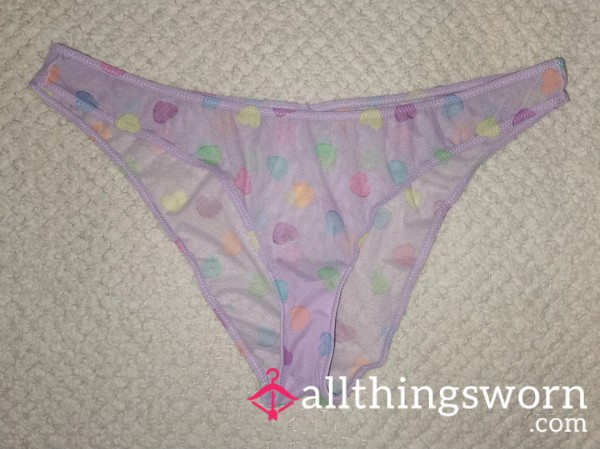 Loveheart Panties (fits UK 8/10/12)