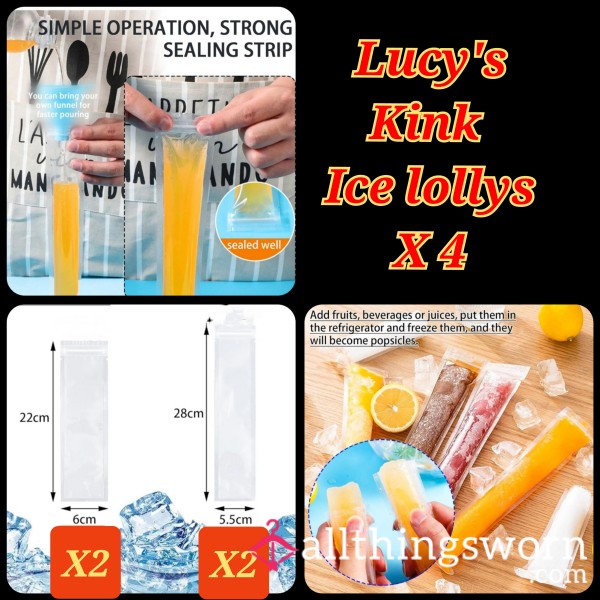 LUCY'S KINK ICE LOLLY POPS