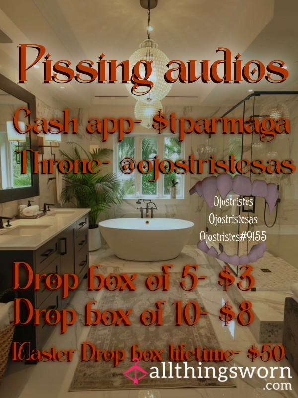 Master Pi*sing Audio Drop Box