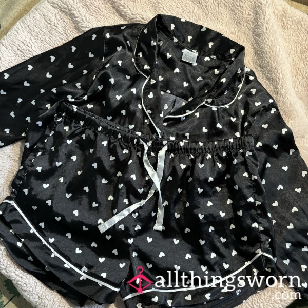 Matching Black Pajama Set 🖤