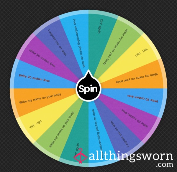 Medium Humiliation Wheel Spin