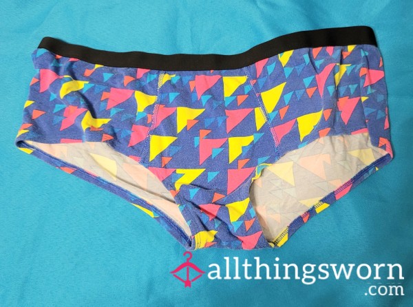 MeUndies Geometric Super Soft Micromodal Hipster Panties – Size XL