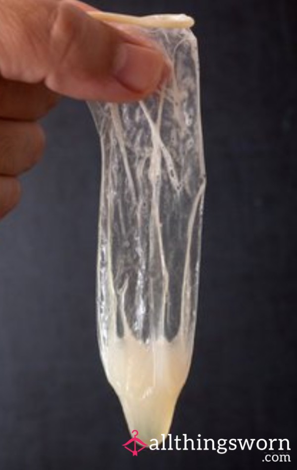 Milky Filled Condom