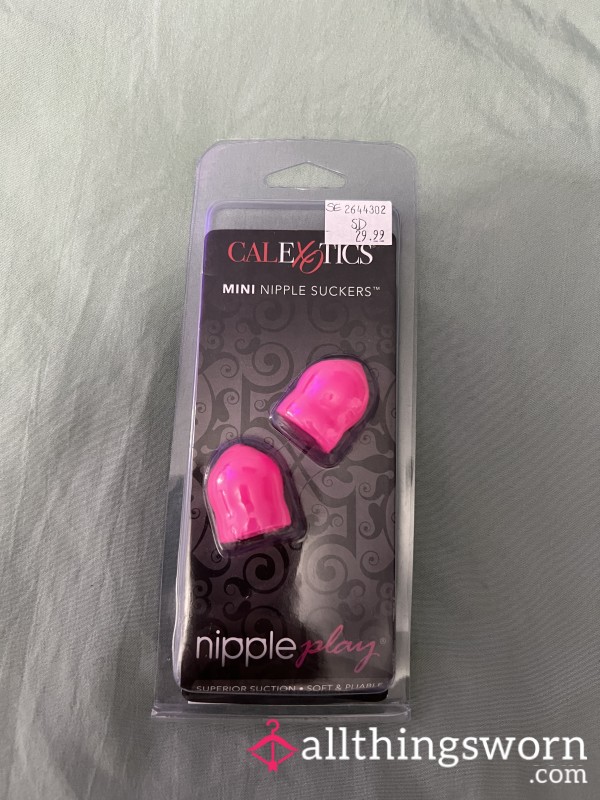 Mini Pink Nipple Suckers