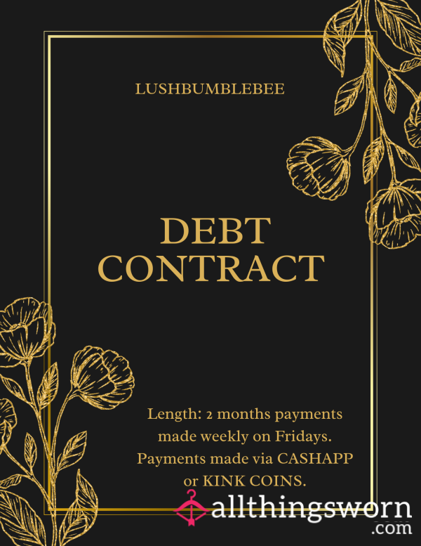 Mistress Pleasure Debt Contract