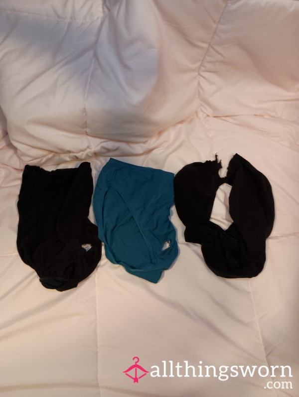 ⭐ Mixed Lot ⭐ 🧵 Tattered And Torn Lot Of Panties 🪡