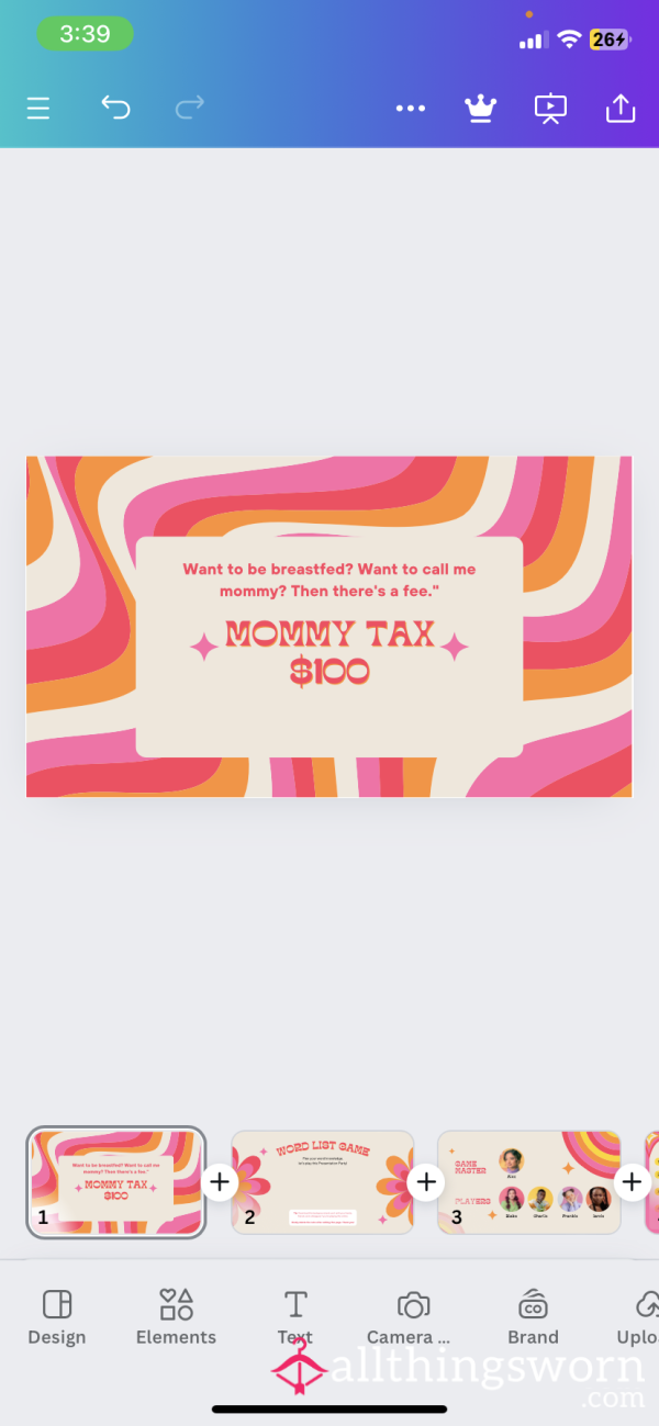 Mommy Tax