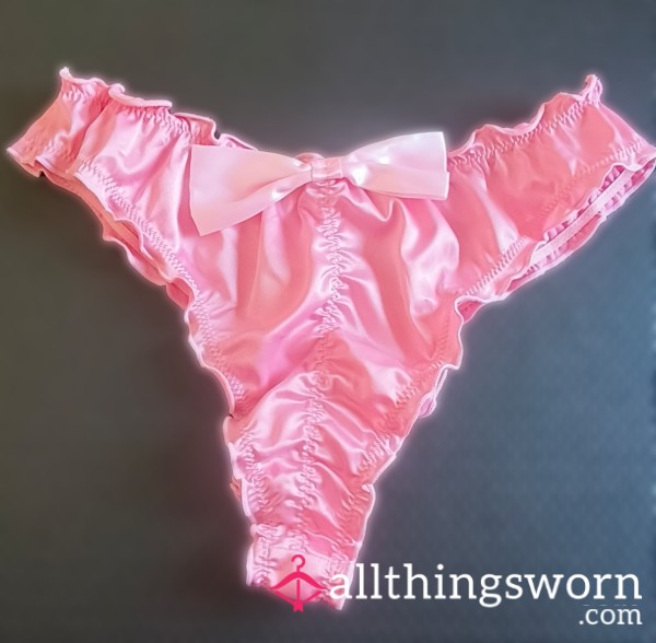 Mommy's Pink Satin Knickers