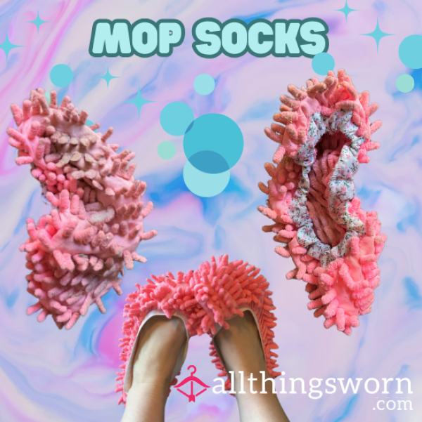 FILTHY DIRTY MOP SOCKS🥵