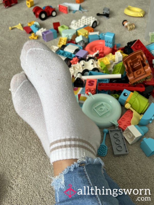 #mumlife - Well-worn Crew Trainer Socks