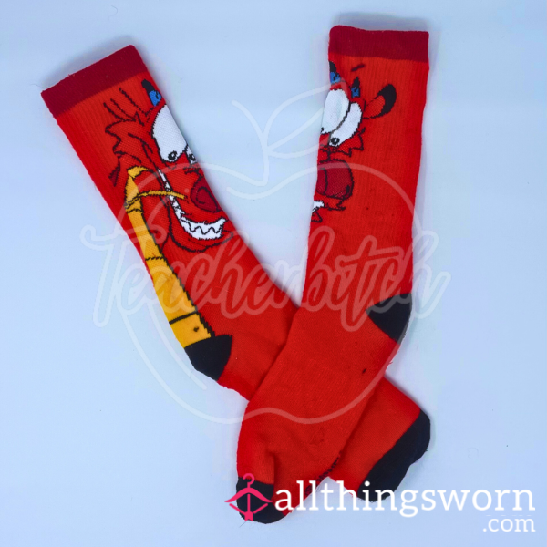 Mushu Tube Socks