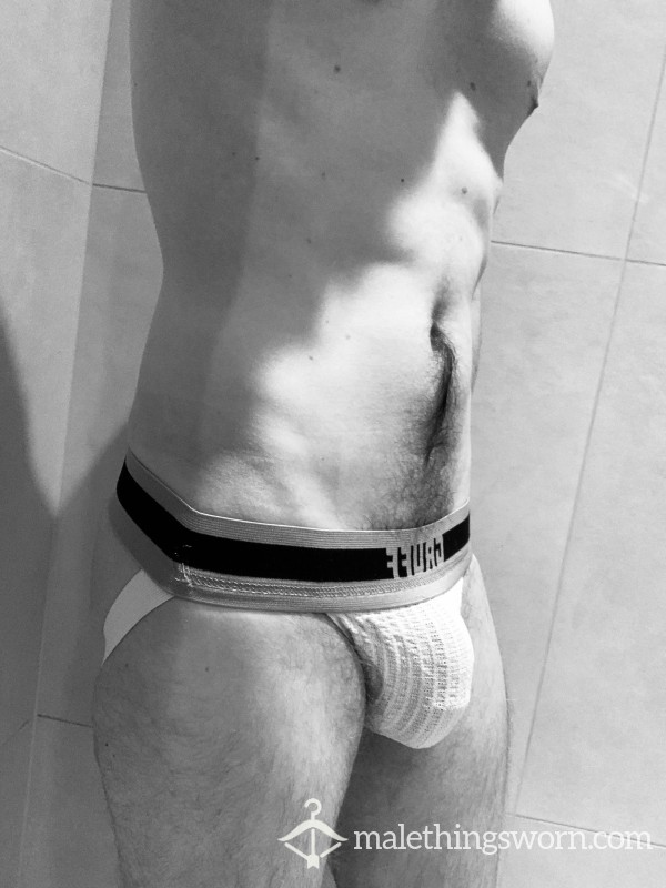 Musky White Jock