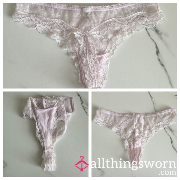 My Favorite Princess Pink Lacy Thong Is So Darling And Cutesy Even Though It Gives Me Craaazy Wedgies. Sometimes It Gets Stuck Way Up There 🤩