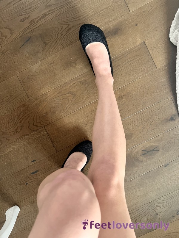 My Feet Are Aching After Being In These Heels So Long, I Wonder How A Good Boy Like You Could Help Me ?