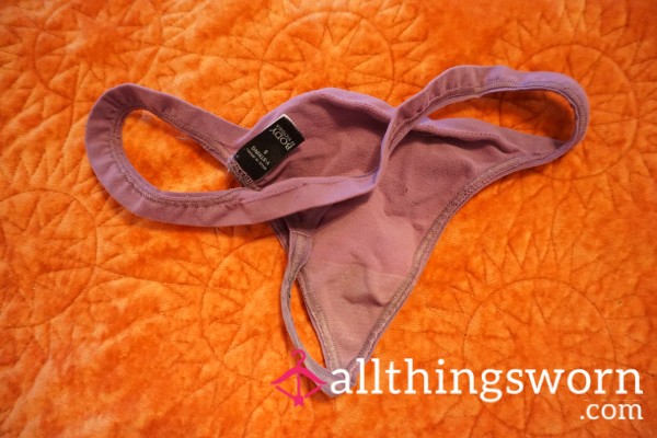 My FIRST G - String - Early 2000s Victoria Secret G - String Purple XS-S