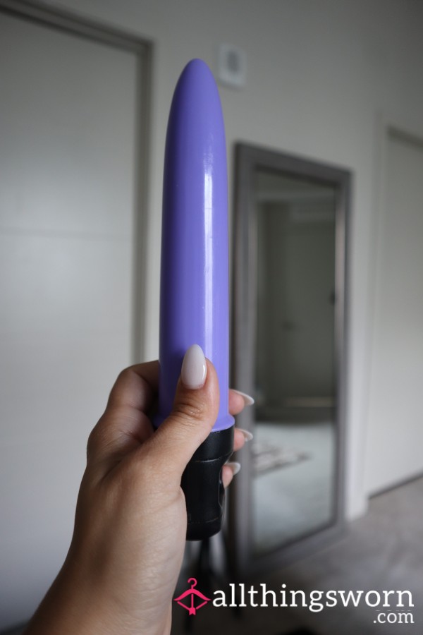 My First Vibrator Ever - WELL USED! 💜