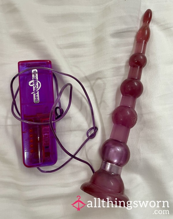 My Old Vibrating A**l Beads