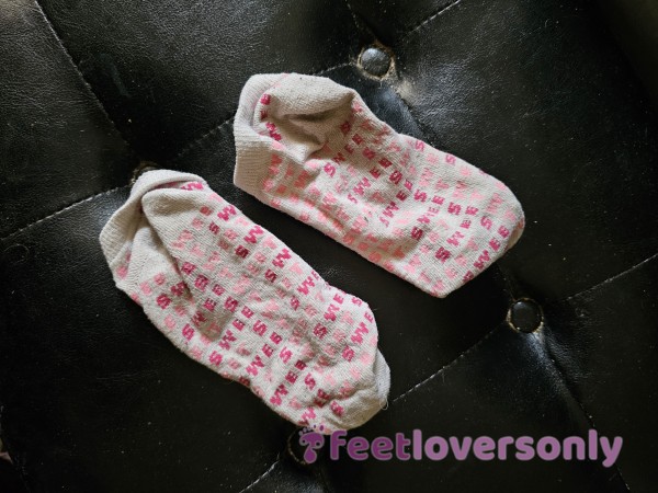 My Tiny Favorites L, Little Feet Little Socks. We'll Worn Around The House While Picking Up.