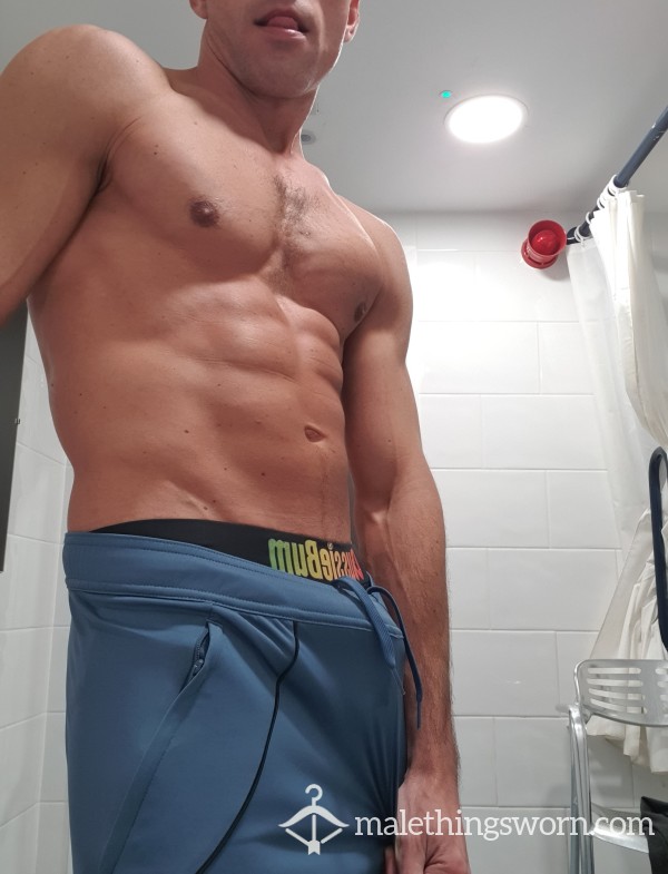 My Uncut D*ck In Gym Locker Room