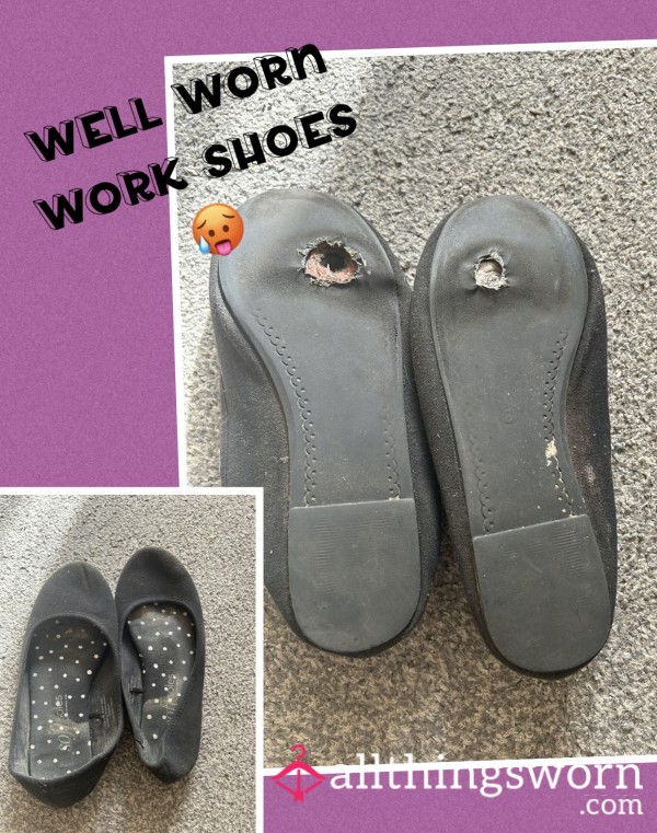 My Well Worn Smelly Work Shoes 🥵