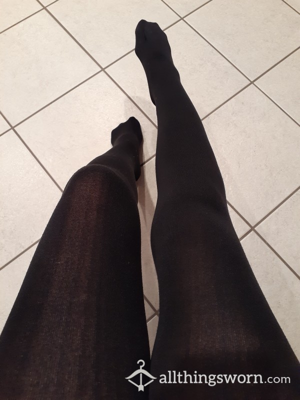My Well-Worn Thick Black Tights!!!
