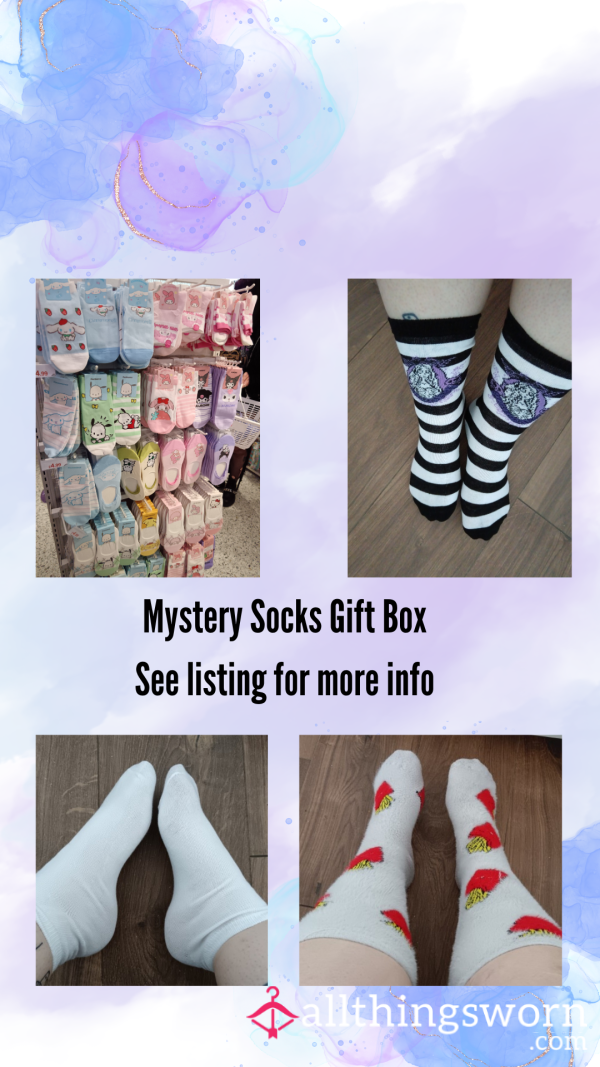 🎁🧦Mystery Socks Gift Boxes 🧦🎁