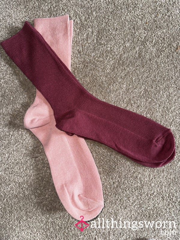 Naturals // GYM SOCKS // Simple Cotton - 24 Hours Wear & Gym Session - FREE UK Delivery