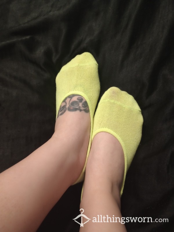Neon Green Socks