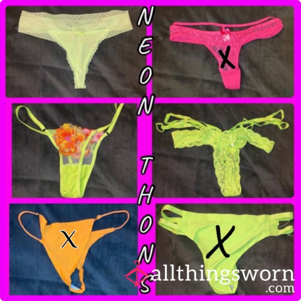 Neon Thongs