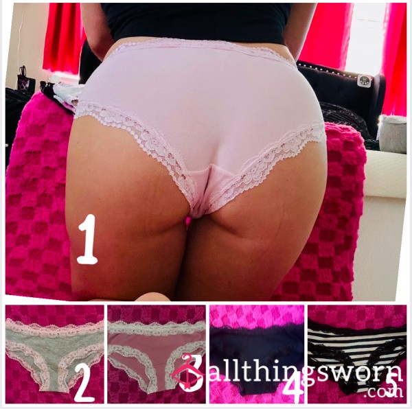 💖 New In! 5-Pack Of Full-Coverage Cotton Panties 💖