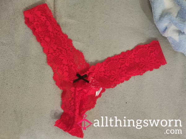 New Red Thong To Wear