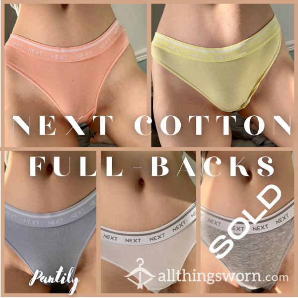 Next Cotton Full-Backs (#I1, #I2, #I3, #I4)