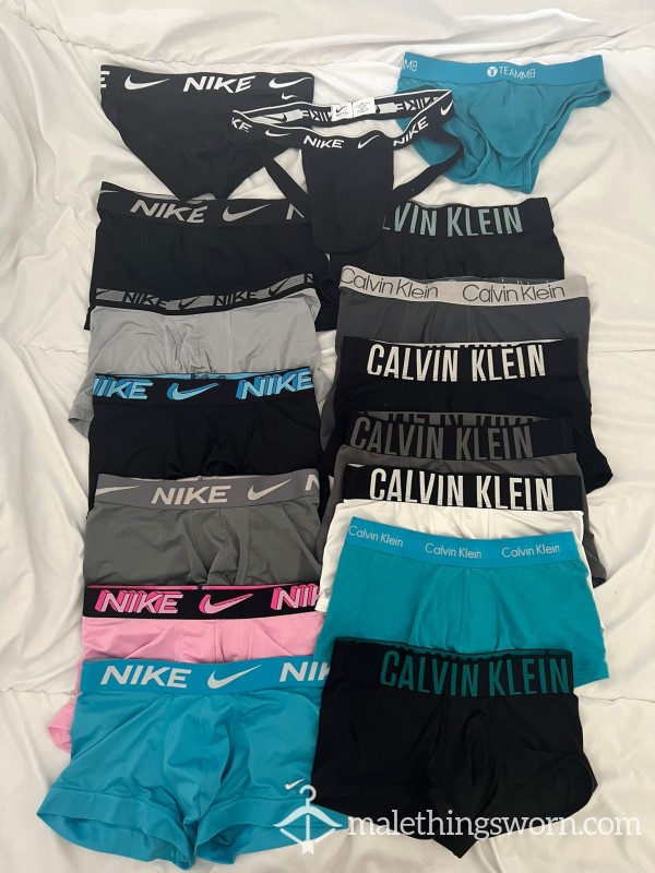 Nike, Calvin Klein, Teamm8 - Boxers, Briefs, Jockstrap