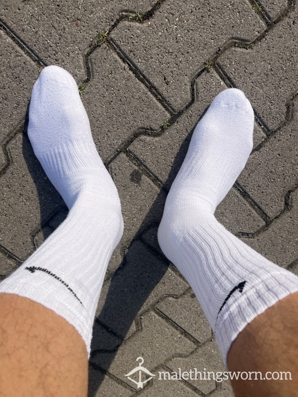 Nike Socken Gr. 50 Weiß