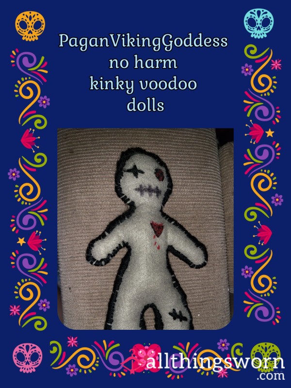 No Harm Kinky Voodoo Dolls Make By The PaganVikingGoddess With Your Kinks In Mind