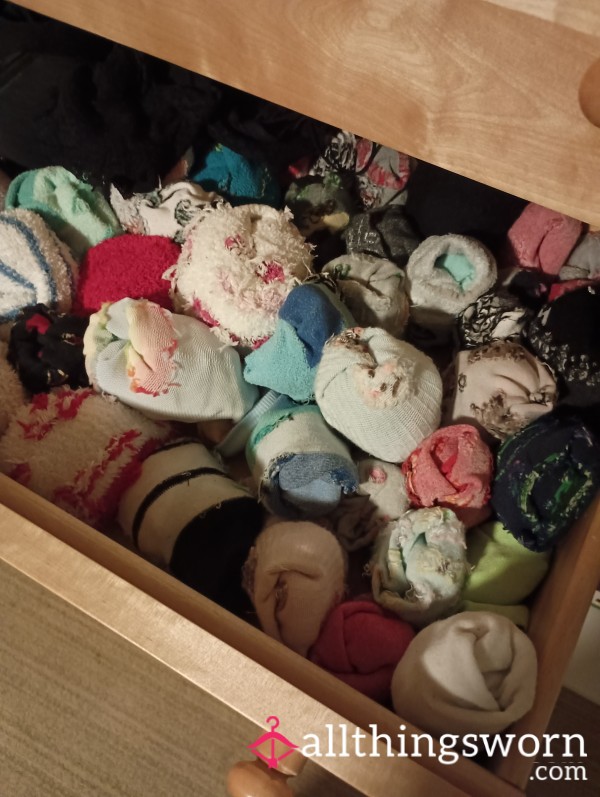 ⚠️ Novelty Sock Drawer Clean Out!!! ⚠️