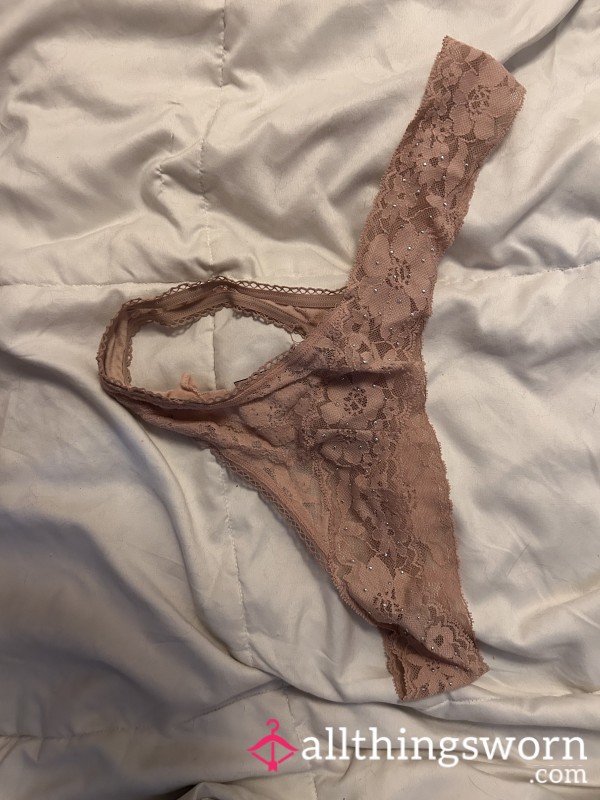 Nude Thong Worn To The Gym