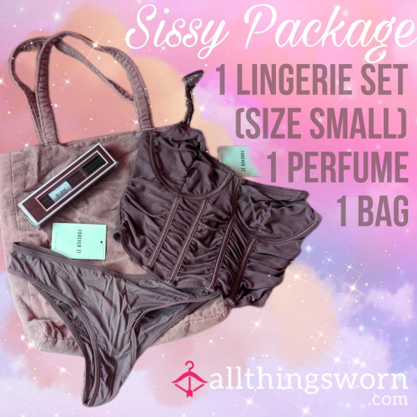 Sexy Sissy Lingerie Package