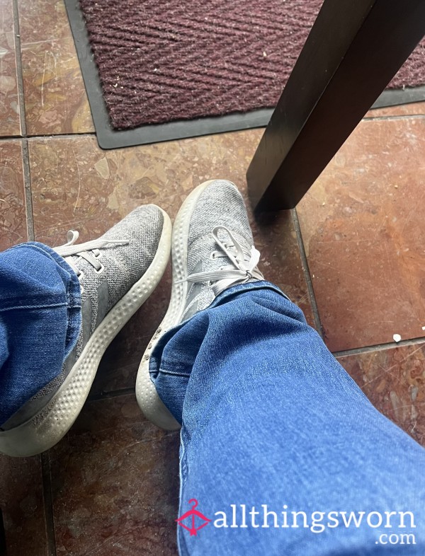 Old Adidas Gray Sneakers