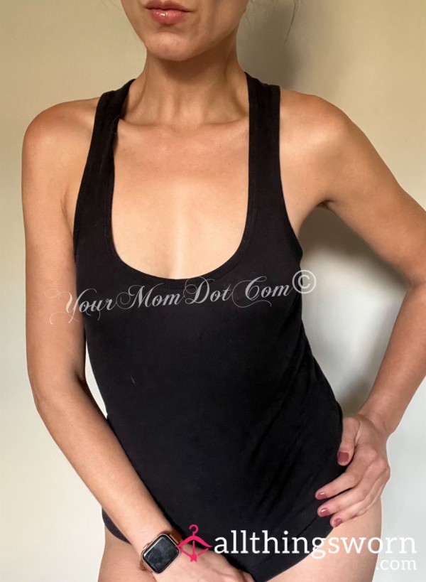 Old Black Gym Tank, Size: Small