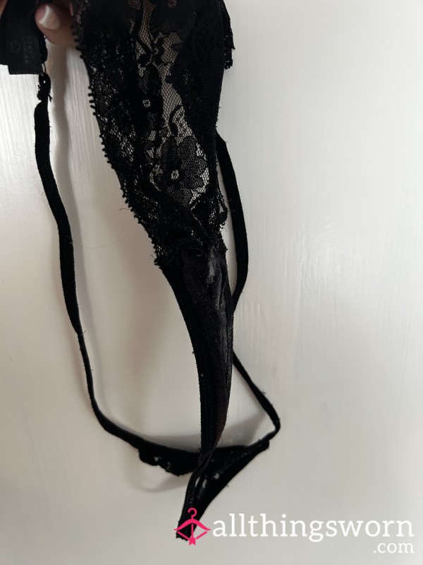 Old Black Lace Gstring🤦🏼‍♀️😏 Including Postage