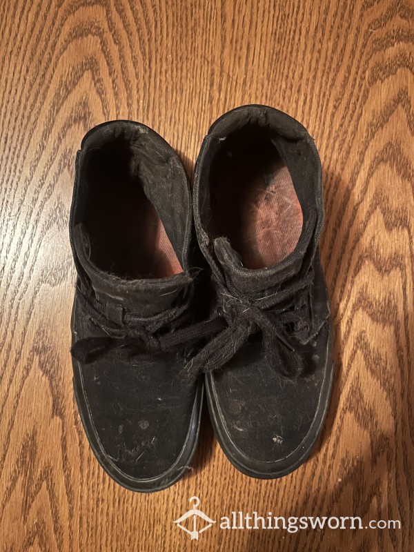 Old Pair Of Work Shoes
