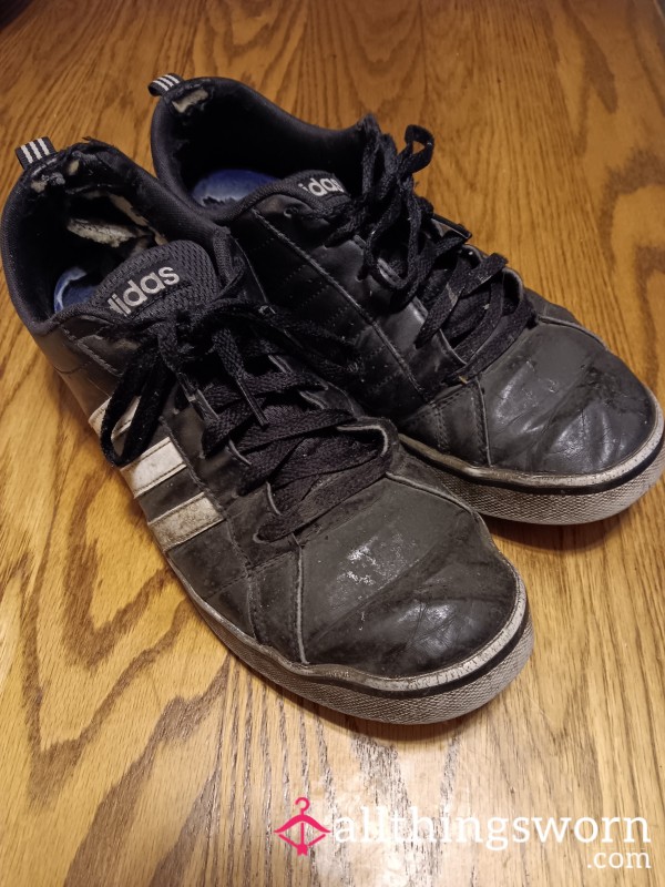 Old, Worn Out, Stinky Adidas Sneakers