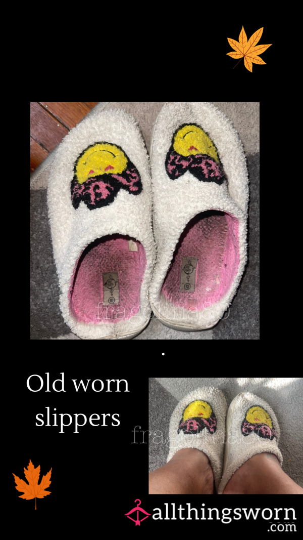 Sold Old Worn Slippers