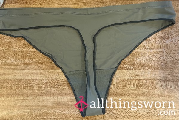 Olive Green Thong