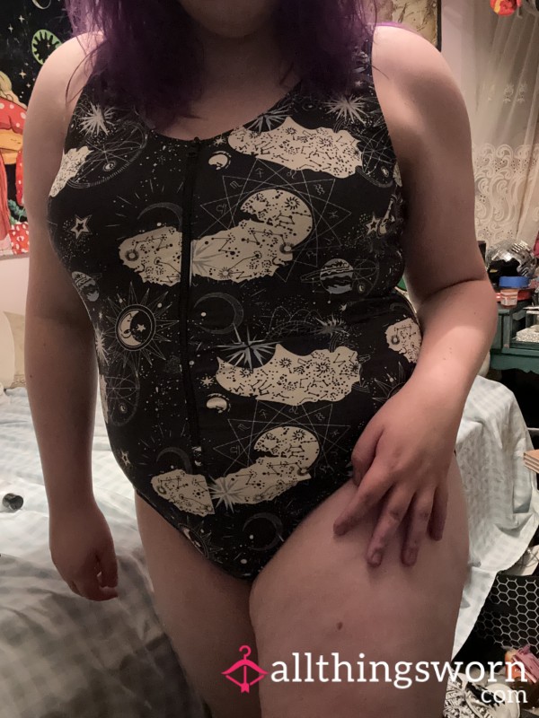 One Piece Swimsuit (goth Girly)