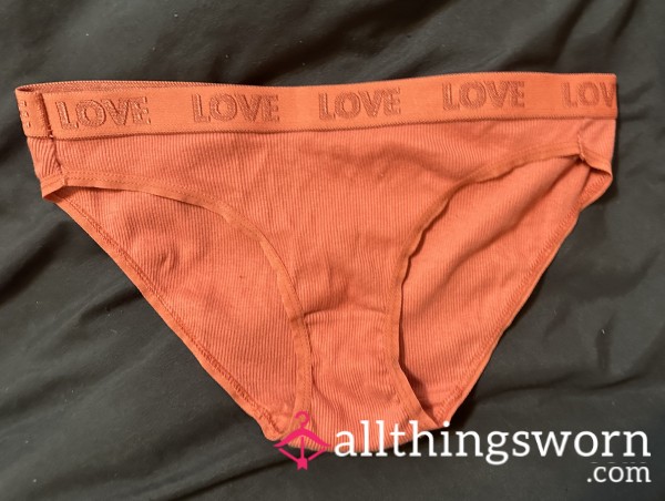 Orange Bikini Style Panties