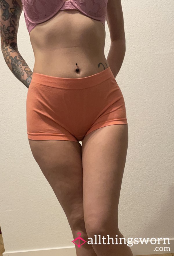 Orange Boy Shorts