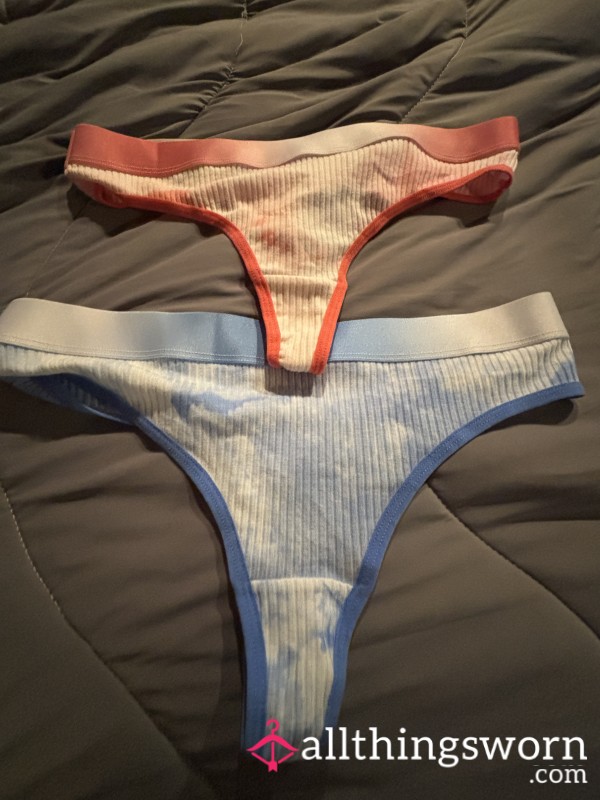 Tye Dye Cotton Thong